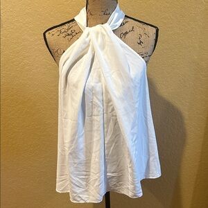 Eloquii white halter top, size 14, NWT | offer in description
